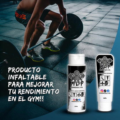 COMBO PROMOCION!! MAGNESIO LIQUIDO 120ML + CAJA DE MAGNESIO DEPORTIVO | 8 UNIDADES